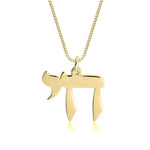 HEBREW CHAI NECKLACE